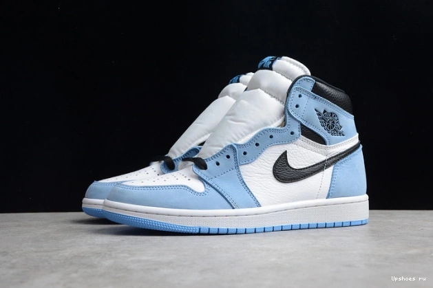 Retro White Blue Jordan High University Black AIR 555088-134 1 0206